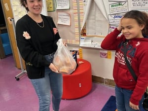 2.7 Giving food to classroom teachers